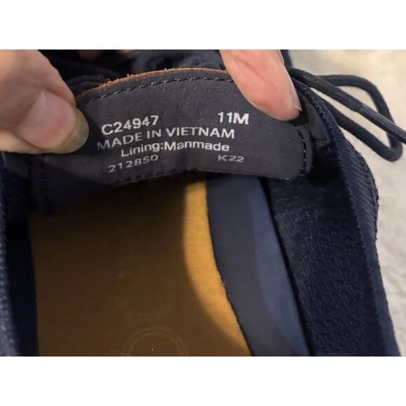 Cole Haan Zerogrand Stitchlite Oxford Navy Knit Casual Shoes Mens Wingtip Sz 11 main image 5